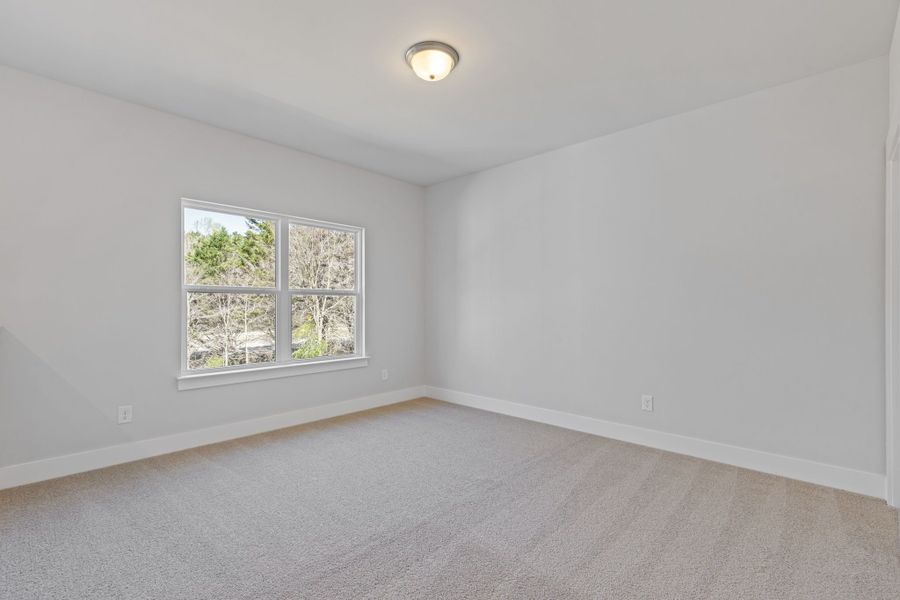 Representative unfurnished interior of a home built from the Stafford by Crawford Creek Communities in Red Bird Manor, Jefferson (Image 34).