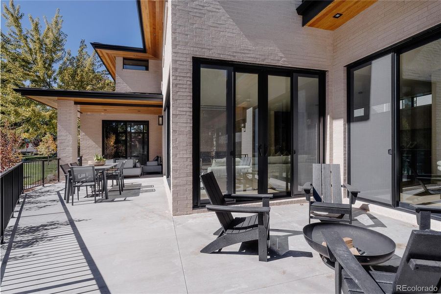 Patio Driveway to Office