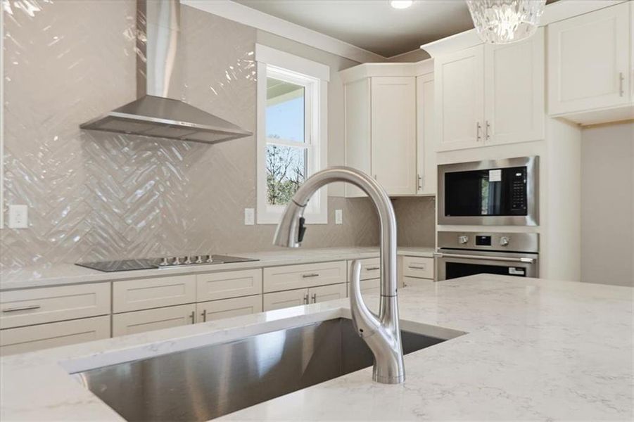 Close-up of interior finishes inside a home in , Statham (Image 20).