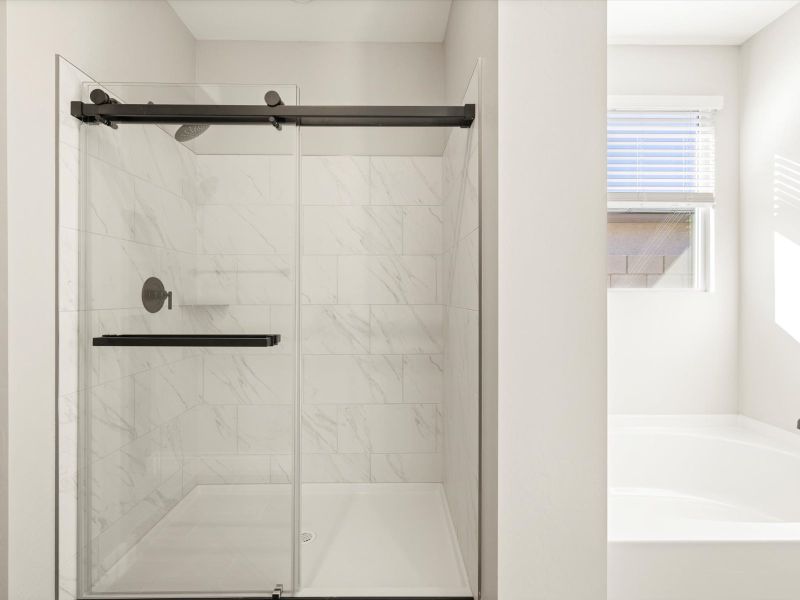 Close-up of interior finishes inside a home in White Tank Foothills Reserve Series, Waddell (Image 6).