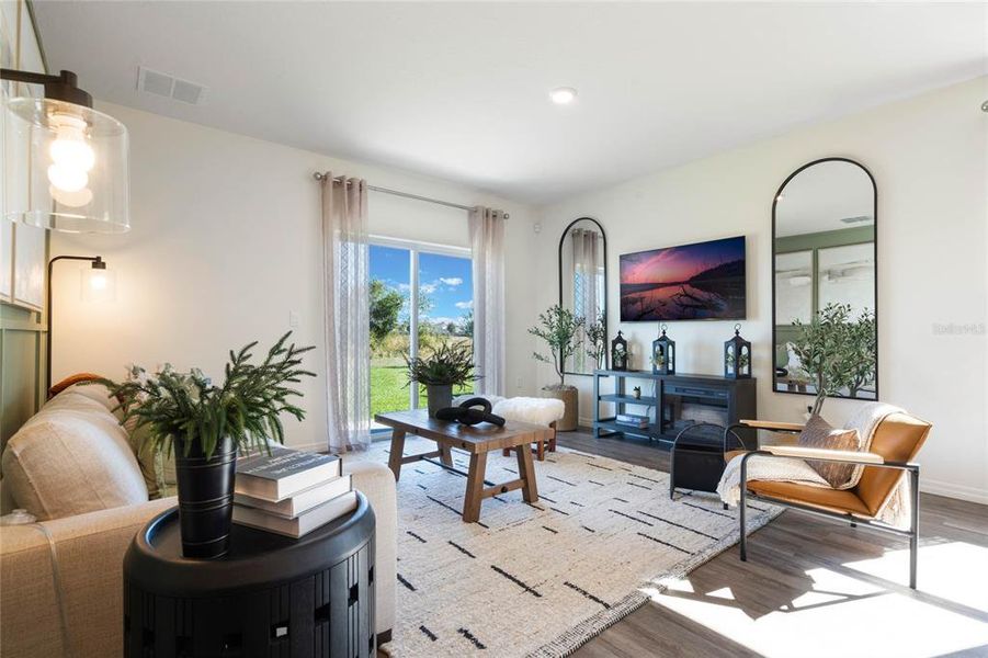 Furnished interior view inside a new home in , Haines City (Image 7).
