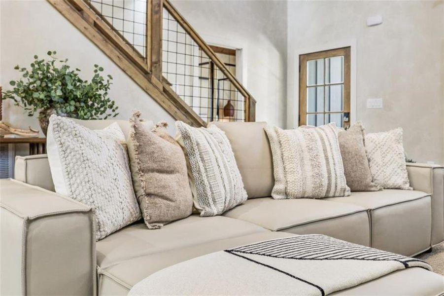 Furnished interior view inside a new home in , Ellijay (Image 16).