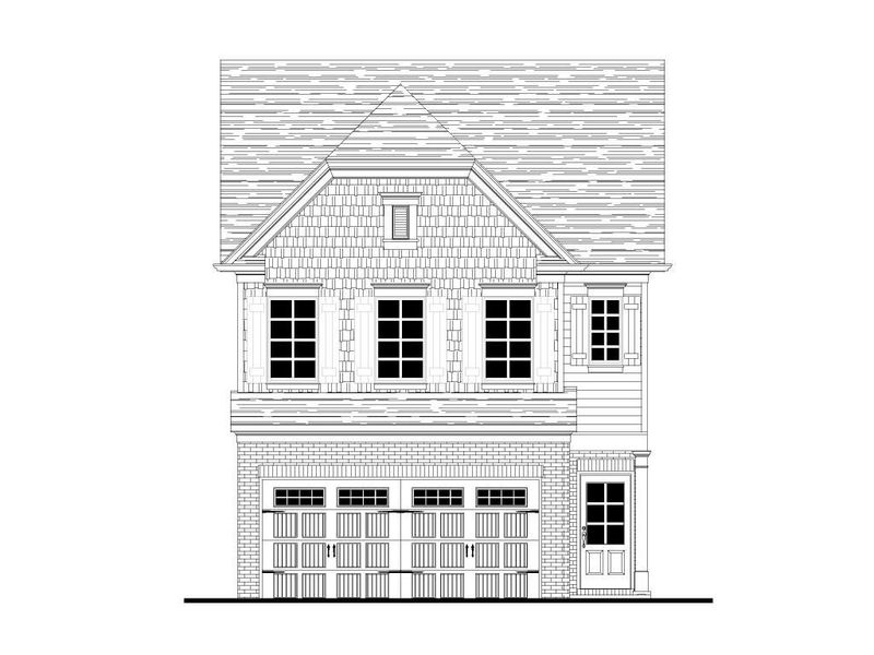 Exterior rendering of this home design in , Suwanee, GA (Image 1). Exterior rendering of this home design in , Suwanee, GA (Image 1).