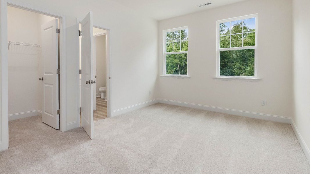 Furnished interior view inside a new home in Owen Park, Gibsonville (Image 24).