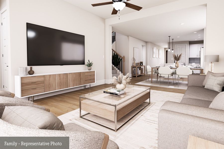 The Lilac - Family Room