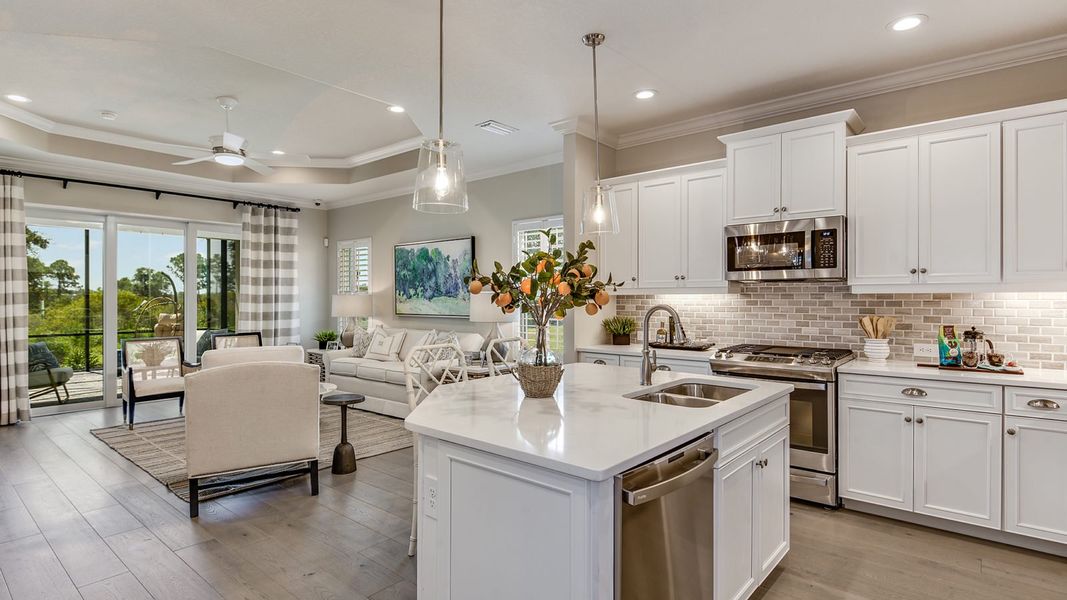 Representative furnished interior of a home built from the Tidewater by Neal Communities in Wildleaf at North River Ranch, Parrish (Image 12). Representative furnished interior of a home built from the Tidewater by Neal Communities in Wildleaf at North River Ranch, Parrish (Image 12).
