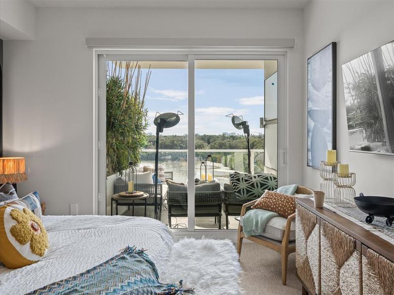 Furnished interior view inside a new home in , Clearwater (Image 50).