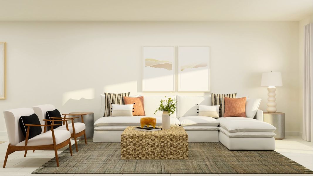 Aurora II family room Aurora II family room