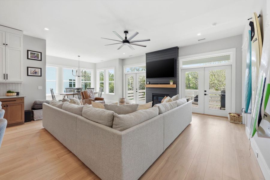 Furnished interior view inside a new home in , Johns Island (Image 5). Furnished interior view inside a new home in , Johns Island (Image 5).