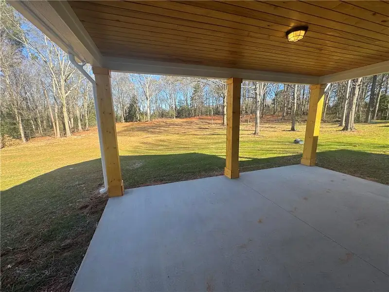 Exterior details and patio area of a home in , Hartwell (Image 3).