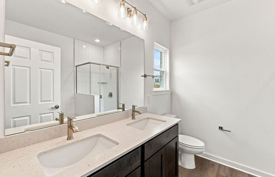 Furnished interior view inside a new home in Woodside, Georgetown (Image 12).