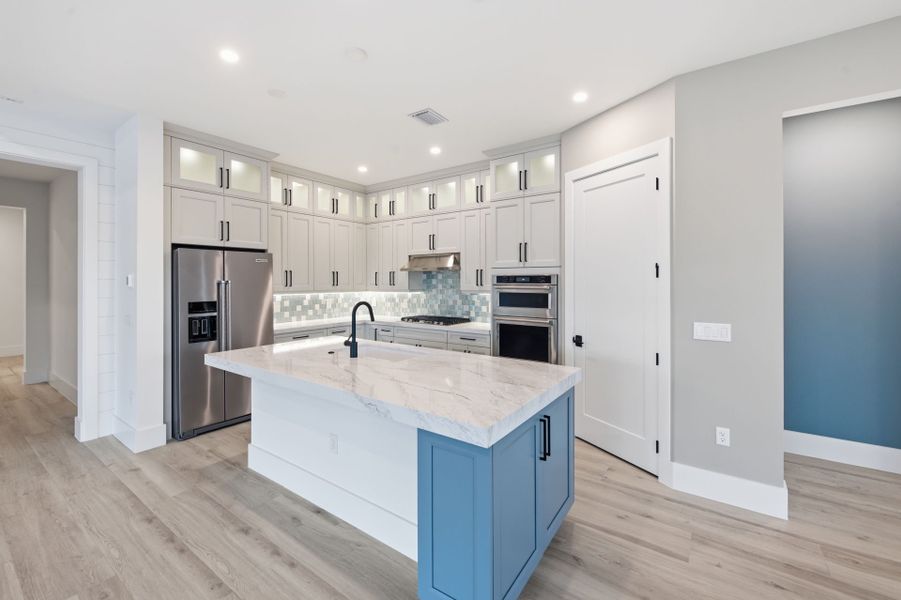Furnished interior view inside a new home in Bridgewater, Jupiter (Image 10).