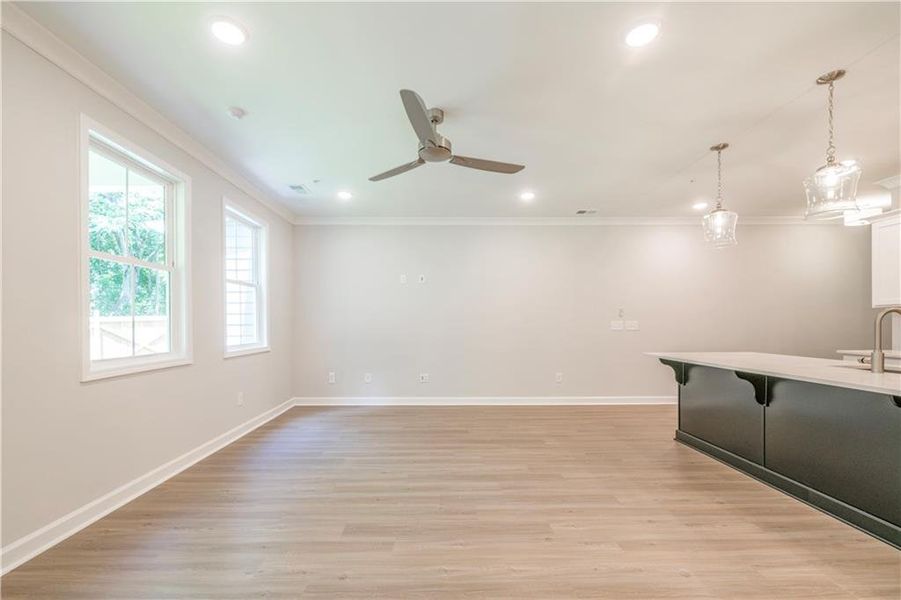 Spacious, unfurnished interior of a new home in River Walk Place, Lawrenceville (Image 32).