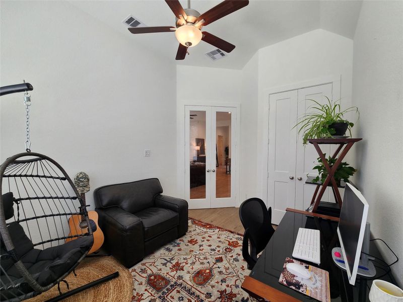 Furnished interior view inside a new home in The Woodlands Hills, Willis (Image 18).