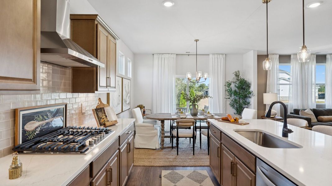 Representative furnished interior of a home built from the MILFORD A by D.R. Horton in Pottsview, Smyrna (Image 17).