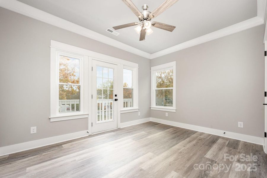 bedroom 4 with Juliet balcony