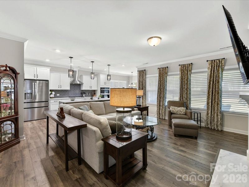 Furnished interior view inside a new home in , Monroe (Image 41).
