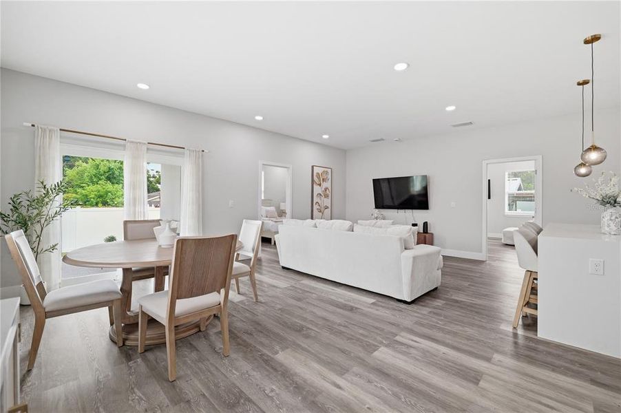 Furnished interior view inside a new home in , Tampa (Image 16).