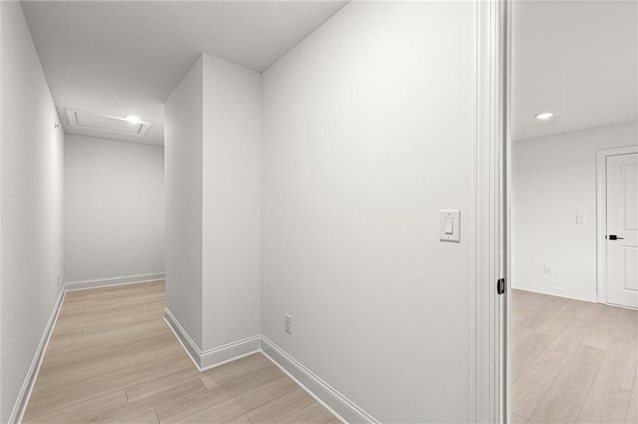 Spacious, unfurnished interior of a new home in The Reserve at Bells Ferry, Kennesaw (Image 56).