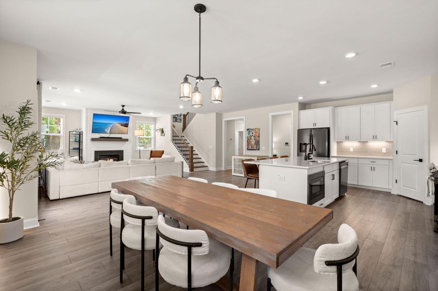 Furnished interior view inside a new home in , Mount Pleasant (Image 12).