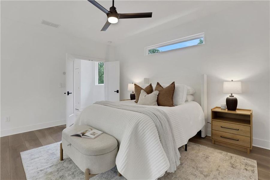 Furnished interior view inside a new home in , Scottdale (Image 50).