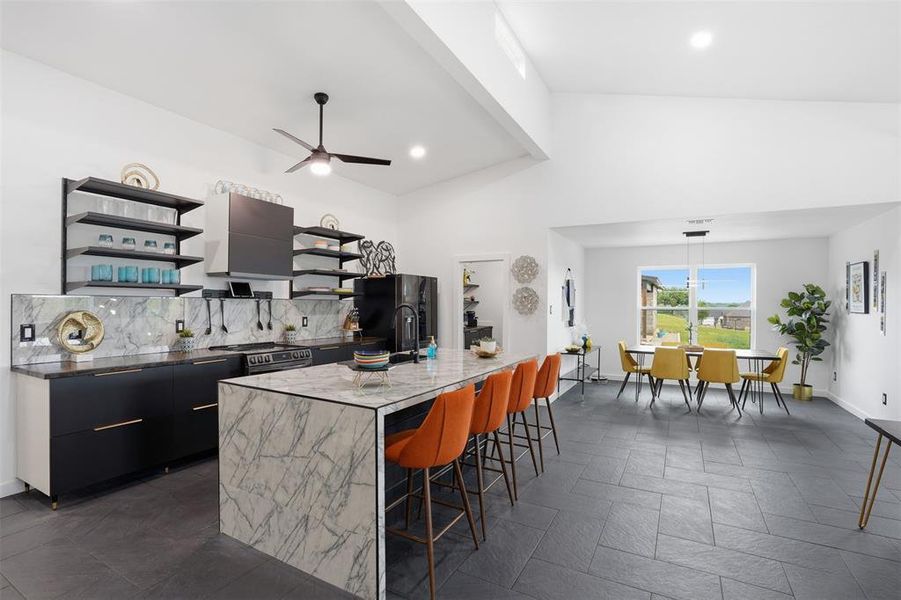 Furnished interior view inside a new home in , Granbury (Image 7).