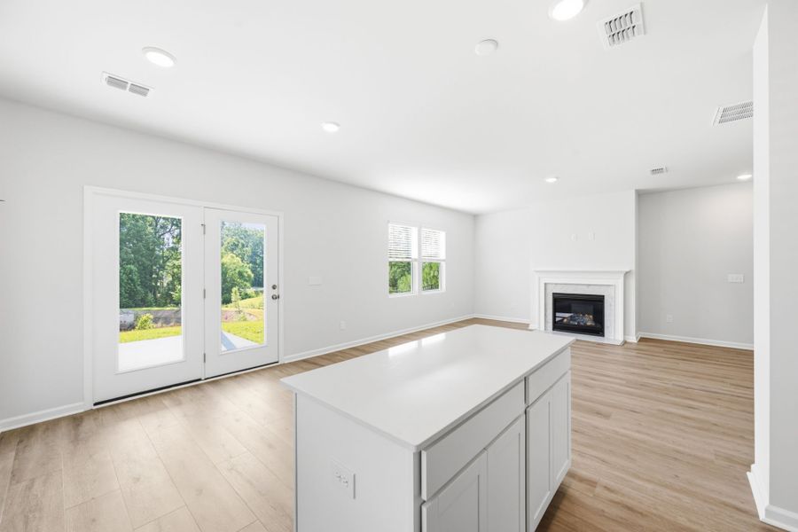 Spacious, unfurnished interior of a new home in Grand Arbor, Blythewood (Image 20).