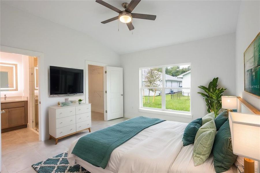 Furnished interior view inside a new home in , Port Charlotte (Image 15).