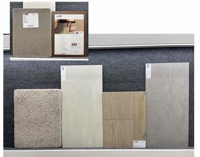 84 Flooring selections 84 Flooring selections
