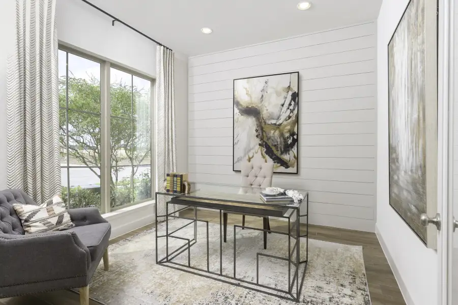 Furnished interior view inside a new home in Kresston, Montgomery (Image 9).