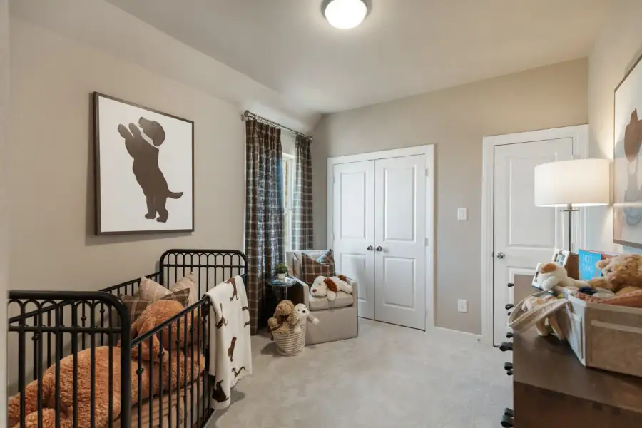 Representative Secondary Bedroom - some options shown