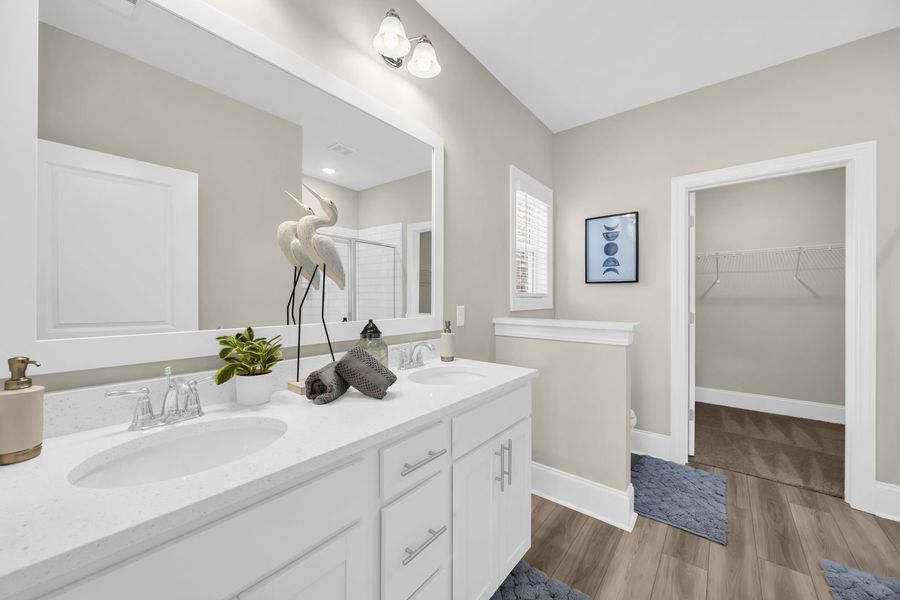 Representative furnished interior of a home built from the Glenwood by Stanley Martin Homes in Bickley Station, Irmo (Image 28). Representative furnished interior of a home built from the Glenwood by Stanley Martin Homes in Bickley Station, Irmo (Image 28).