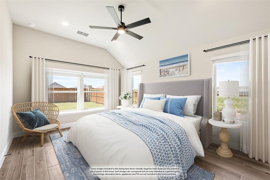 Furnished interior view inside a new home in Devonshire Classic 50-55, Forney (Image 6). Furnished interior view inside a new home in Devonshire Classic 50-55, Forney (Image 6).