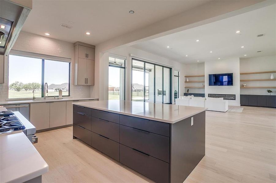 Furnished interior view inside a new home in Bella Crossing, Fort Worth (Image 26).