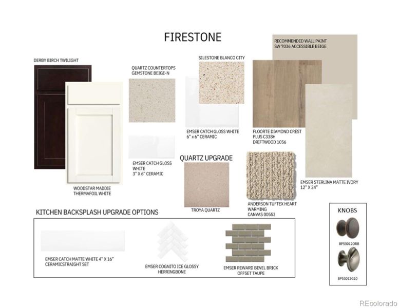 Sample of building materials used in homes in , Castle Pines (Image 27). Sample of building materials used in homes in , Castle Pines (Image 27).
