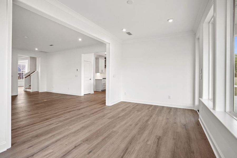 Representative unfurnished interior of a home built from the Herdwick by Pulte Homes in Parkside Crossing, Charlotte (Image 22). Representative unfurnished interior of a home built from the Herdwick by Pulte Homes in Parkside Crossing, Charlotte (Image 22).