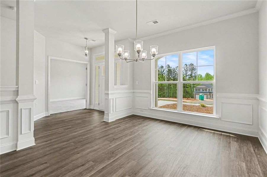 Spacious, unfurnished interior of a new home in Eagle Heights, Maysville (Image 14). Spacious, unfurnished interior of a new home in Eagle Heights, Maysville (Image 14).