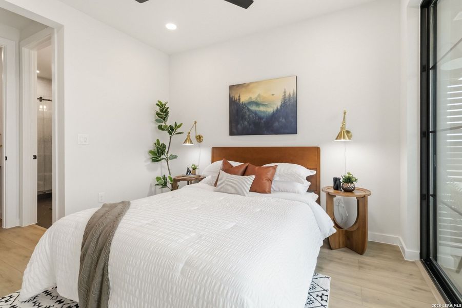 Furnished interior view inside a new home in Dovetail, New Braunfels (Image 10).