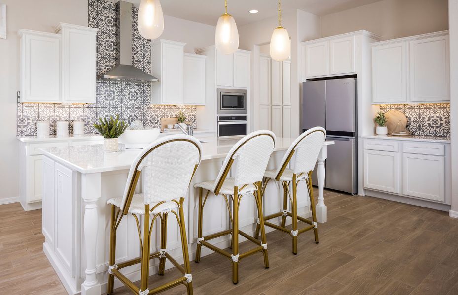 Furnished interior view inside a new home in Harvest - Enchantment Series, Queen Creek (Image 7).