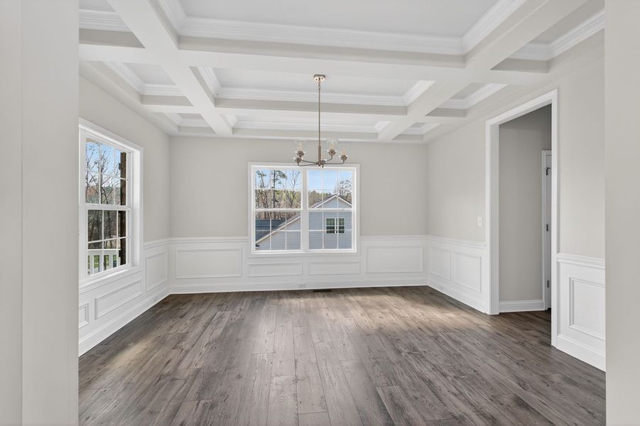 Spacious, unfurnished interior of a new home in Crystal Village, Albemarle (Image 15).