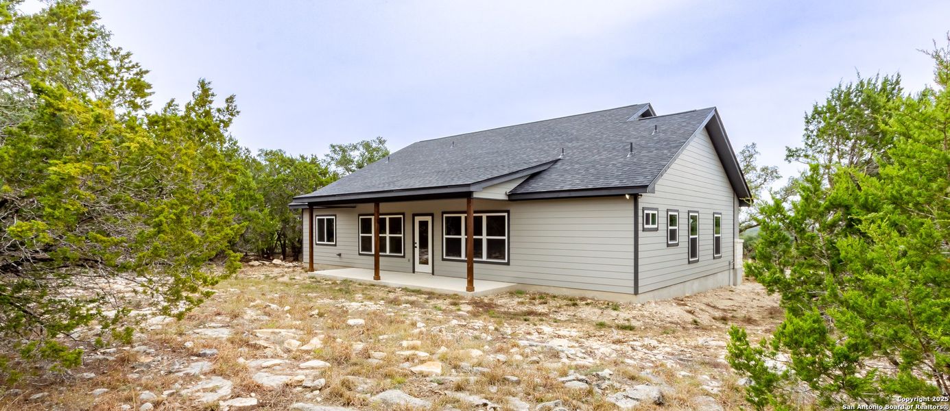 Exterior details and patio area of a home in , Fischer (Image 25). Exterior details and patio area of a home in , Fischer (Image 25).