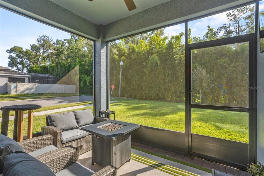 Exterior details and patio area of a home in , Sanford (Image 3).