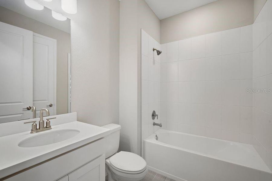 Furnished interior view inside a new home in Indigo Creek, Apollo Beach (Image 18).