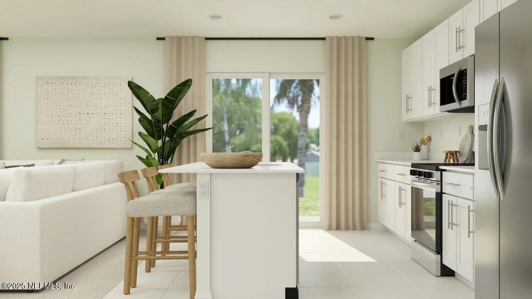 Furnished interior view inside a new home in , Palm Coast (Image 6). Furnished interior view inside a new home in , Palm Coast (Image 6).