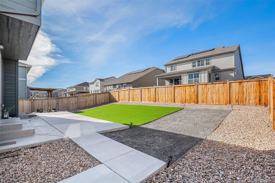 Exterior details and patio area of a home in Willow Bend, Thornton (Image 3). Exterior details and patio area of a home in Willow Bend, Thornton (Image 3).