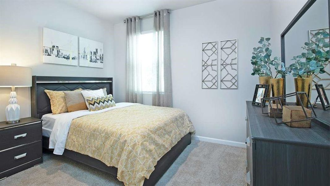 Furnished interior view inside a new home in The Reserve at Calcutta, Stockbridge (Image 9).