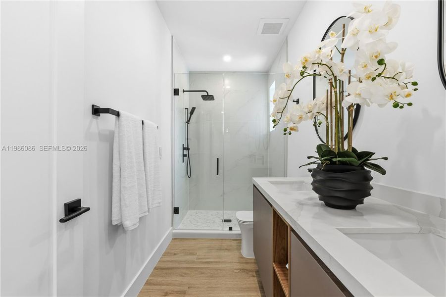 Furnished interior view inside a new home in , Miami (Image 48). Furnished interior view inside a new home in , Miami (Image 48).