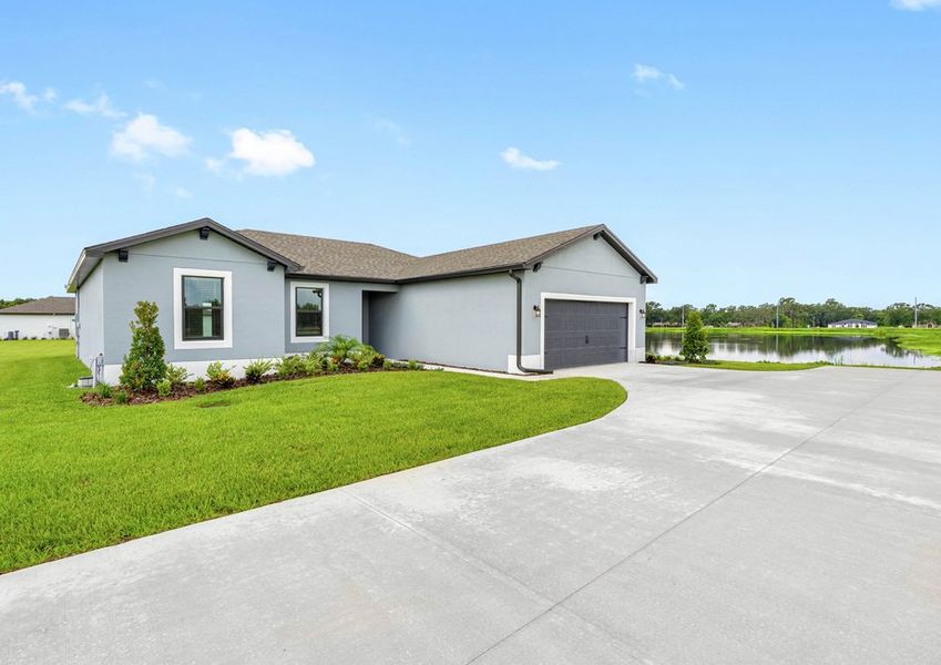 Charming exterior view of the Cedar Key