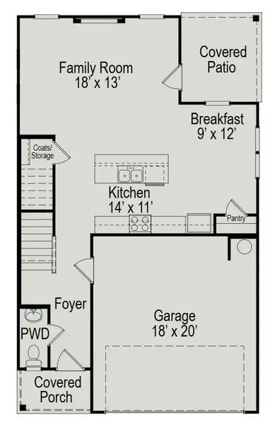 2D floor plan layout of this home in Jackson Hills, Clarksville, TN (Image 2). 2D floor plan layout of this home in Jackson Hills, Clarksville, TN (Image 2).