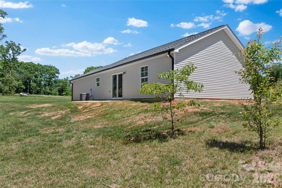 Exterior details and patio area of a home in , Winston-Salem (Image 18).